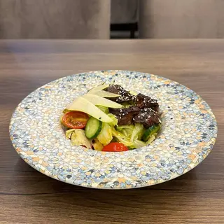 Salată calda cu ficat de pui