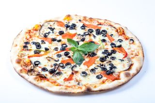 Pizza vegetariană (de post fără mozzarella) Ø32cm
