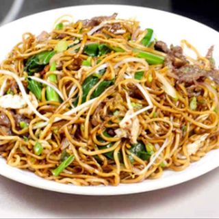 Beef fried noodles