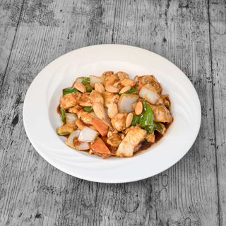 44. Pollo Con Almendra