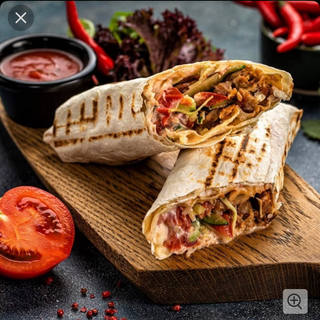 Шаурма Звичайна Лайт з картоплею фрі