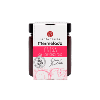 Mermelada De Fresa Con Pimienta Rosa 240 G