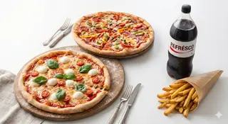 Menú 2 Pizzas