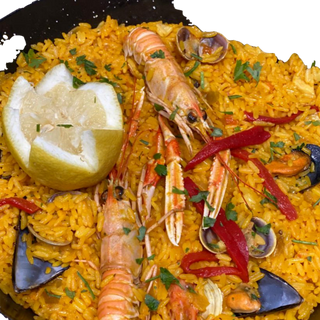 37. Paella De Marisco (Para 2 Personas)