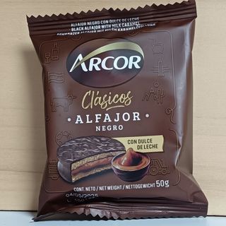 Alfajor Arcor Negro