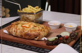 Tacos Poulet gratinée