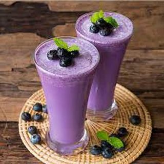 Blueberry Milkshake