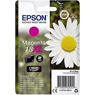 Cartucho De Tinta Epson 18Xl Magenta