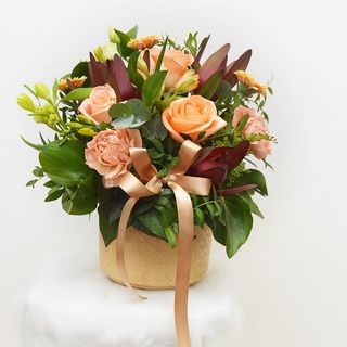 Aranjament cadou Blushing Peach