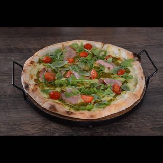 Pizza na bijelo Mortadella