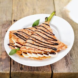 Crêpe Chocolat & Amande Banane