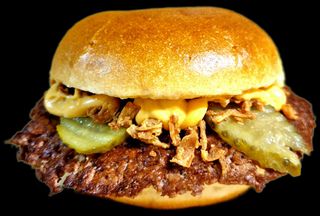 Smash burger chicken