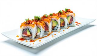 Uramaki spicy tunna roll