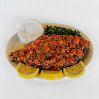 Coconut Fish + Ugali