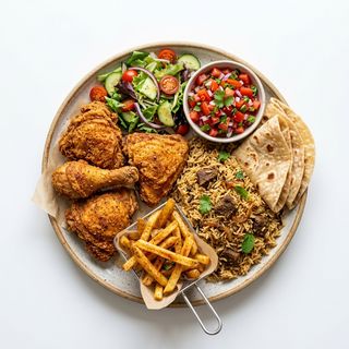 Mixed mega platter for 1-2 people