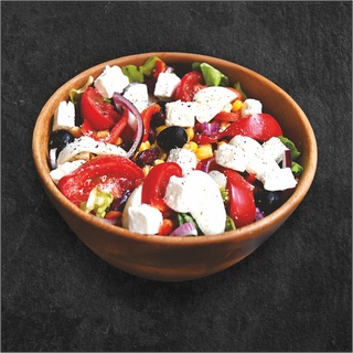 Salata cu ou si branza feta