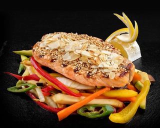 Steak de somon sălbatic