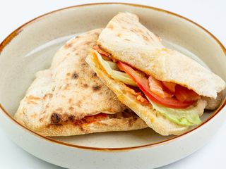 Сэндвич из печи с сёмгой