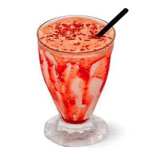 Milk shakes fragola
