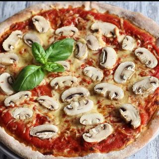 Pizza champiñones (  40cm )