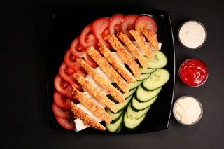 Salata cu piept pane