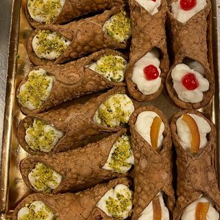 Vassoio 10  cannoli siciliani grandi mix 