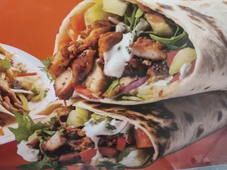 Menú plato con alitas