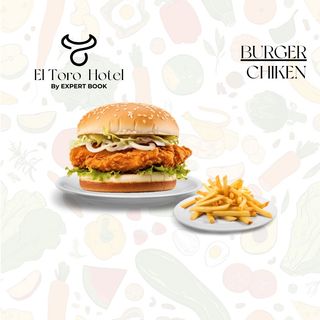 Chicken Burger & Frites
