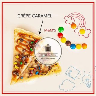 Crêpe Caramel M&M's