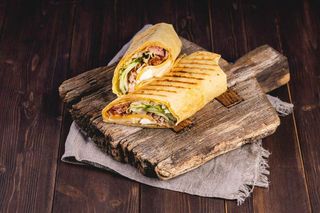 Shawarma di pollo menù