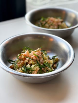  Олів'є з тигровою креветкою