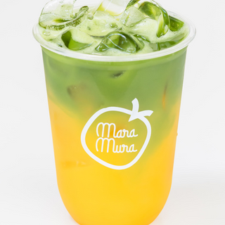 Mango & passion matcha