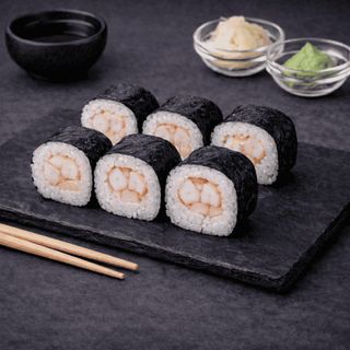 Макі рол з тигровою креветкою (6шт./120г)