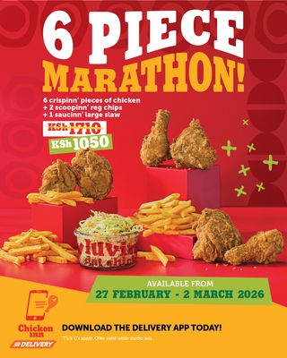 6 PIECE MARATHON!