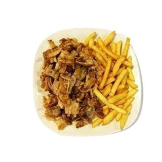 Menú Plato Kebab Carne De Ternera Y Patatas