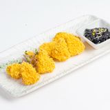 Панирани топени сиренца с боровинково сладко (200 г.)