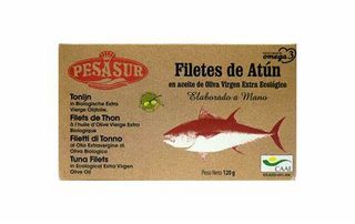 Filetes De Atun En Aceite De Oliva Virgen...
