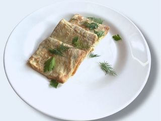 Млинці з картоплею та грибами (240g)