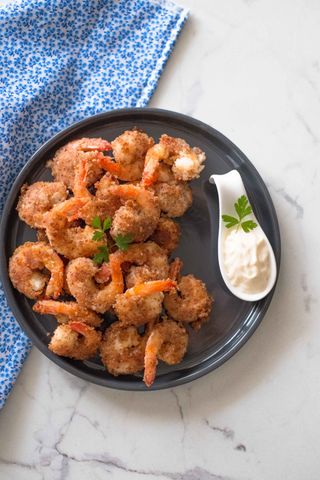 Crevette pané aux amandes