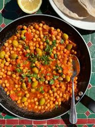 Pois Chiches À La Marocaine 