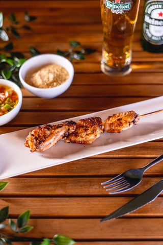 Espetinho de Asa de Frango