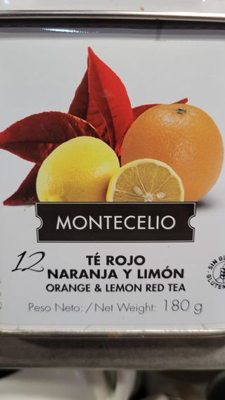 Té Rojo Naranja Y Limón