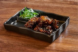 Costine di maiale glassate