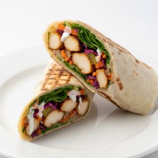 Roll de pollo marinado y asado al  carbón