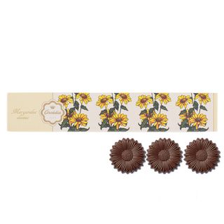 Margaridas de Chocolate Negro