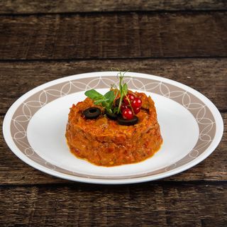 Zacuscă cu ciuperci, făcută în casă