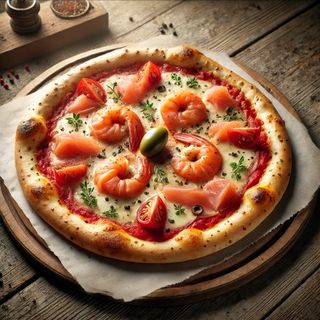 Pizza “Velo misto”