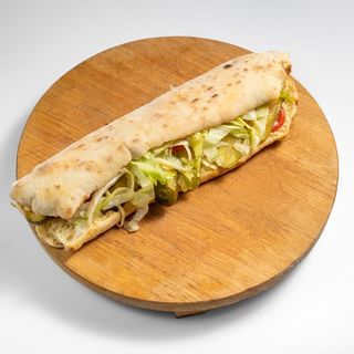 Vegetarijanski sendvič  i pomfrit