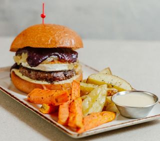 Burger queso de cabra