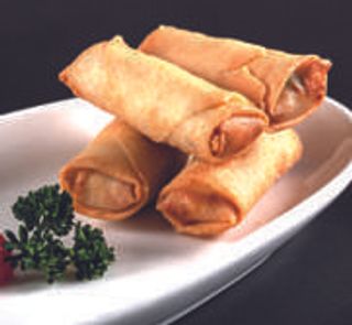 16 Involtino di gamberi e verdure 3 pezzi